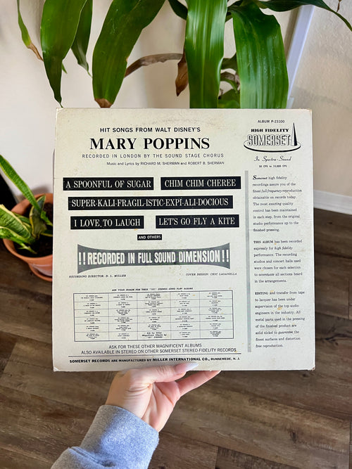 1180 -Favorite Songs from Mary Poppins Record