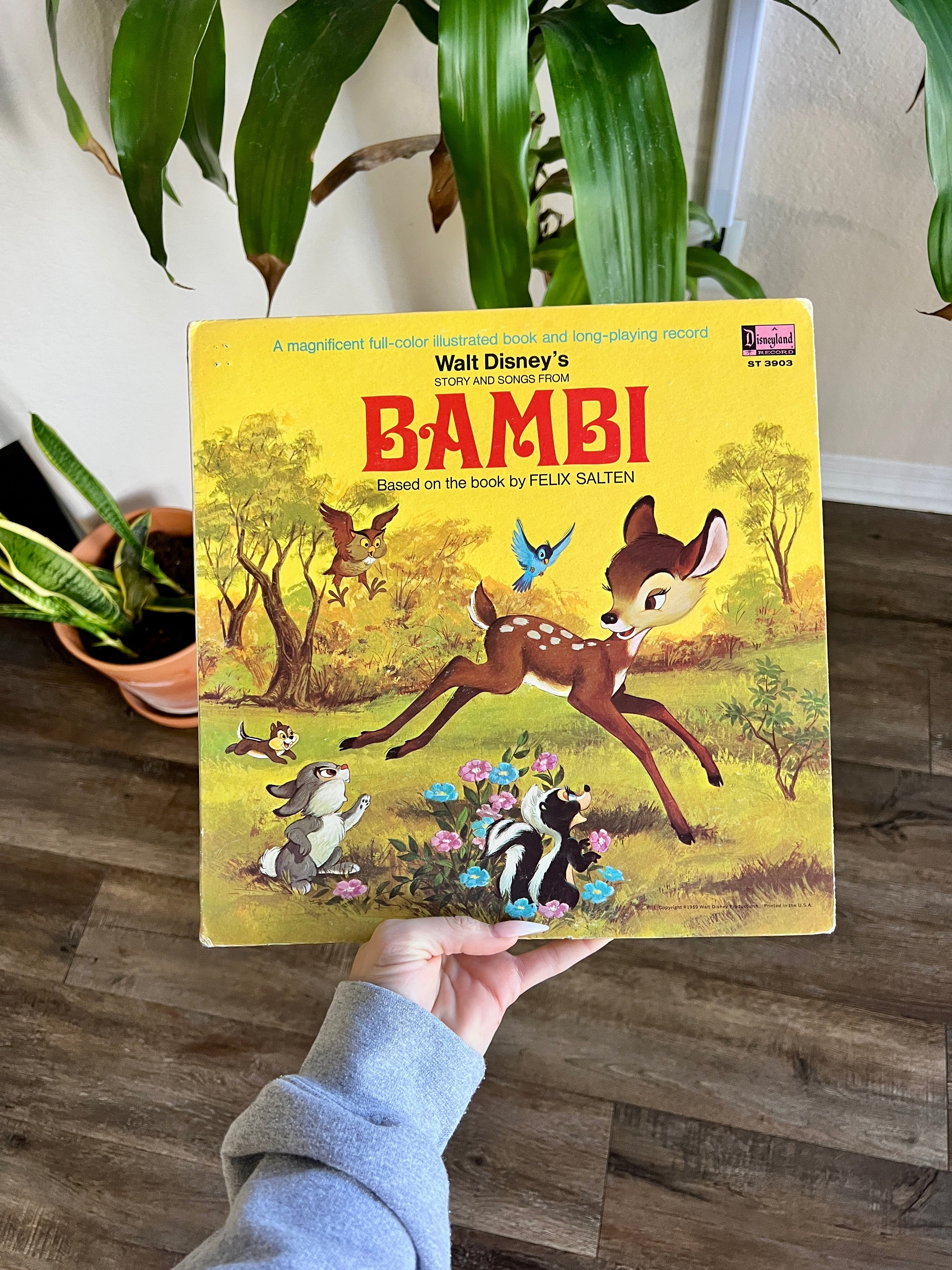 1182 -Story & Songs from Bambi Record