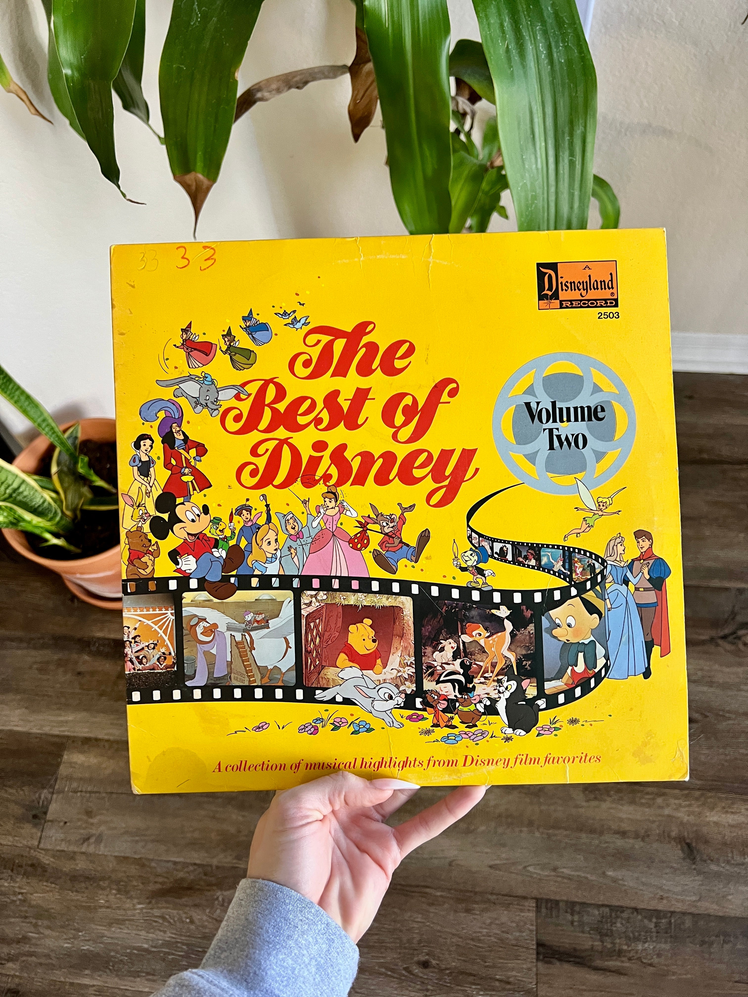 1186 -The Best of Disney Volume 2 Record