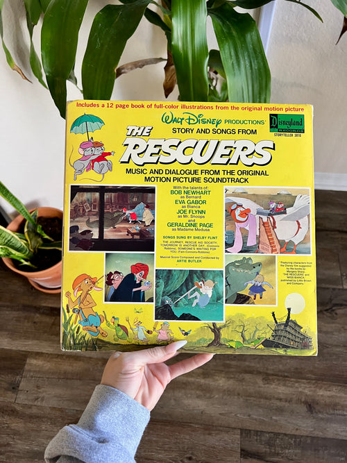 1187 -The Rescuers Storybook Record