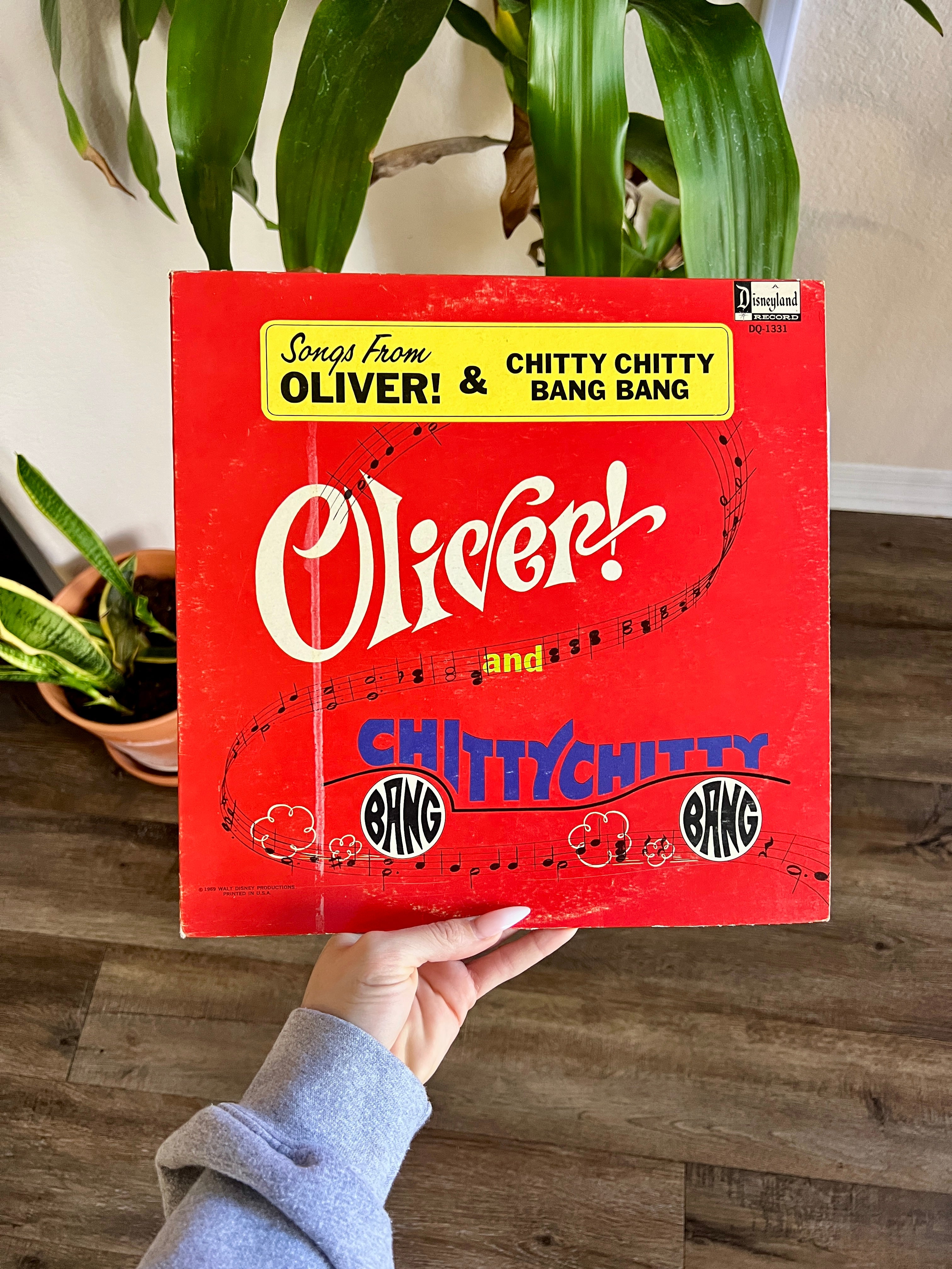 1191 -Songs from Oliver & Chitty Chitty Bang Bang Record