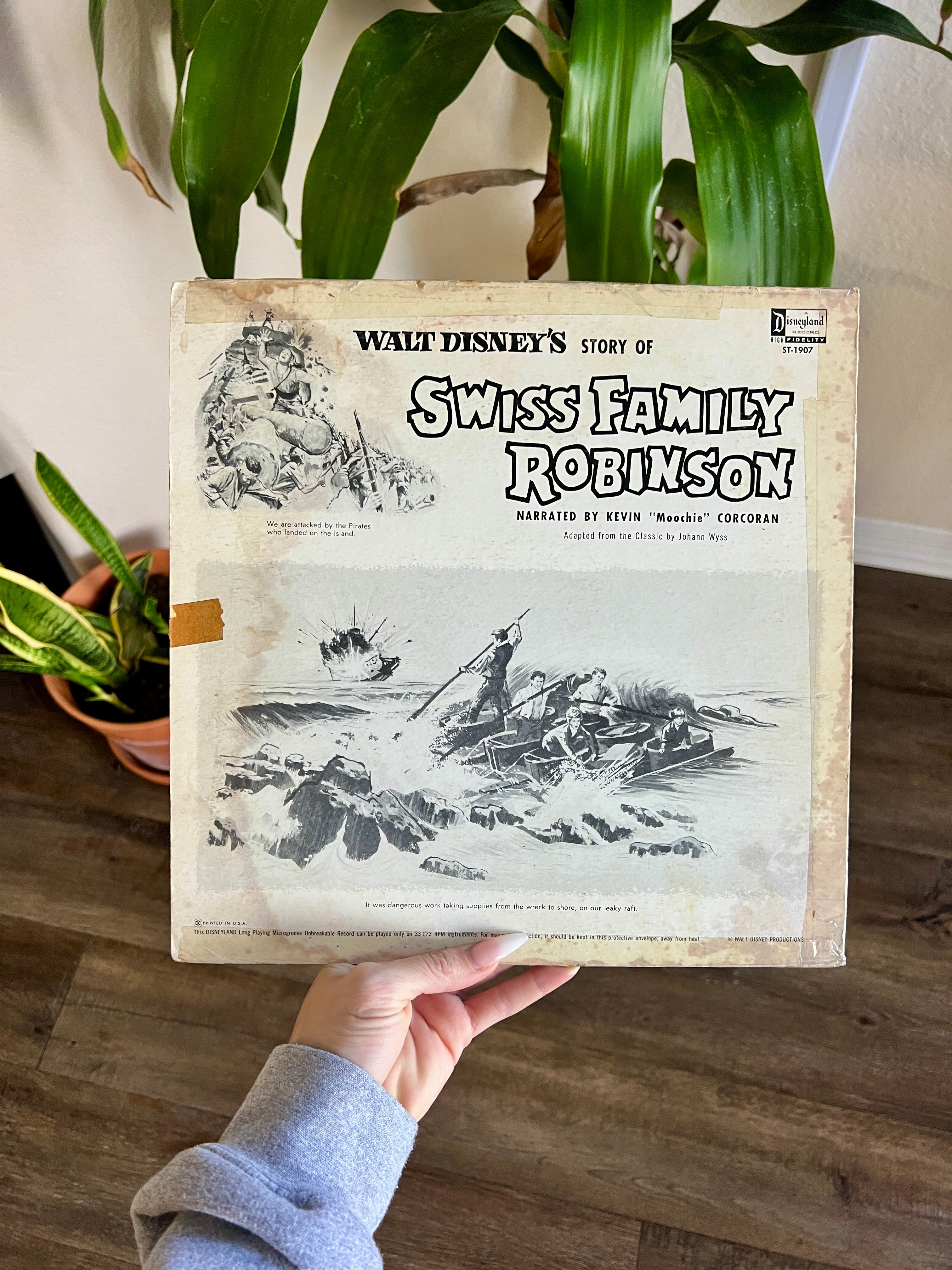 1192 -Walt Disney's Story of Swiss Family Robinson Record