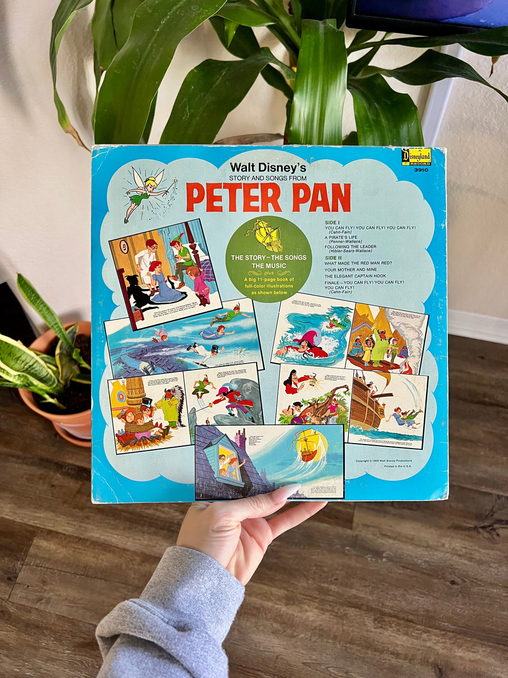 1195 -Story & Songs from Peter Pan Record