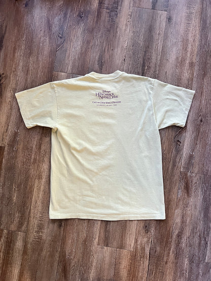 622 -Tan The Hunchback of Notre Dame Sanctuary Cast Premiere Shirt -XL