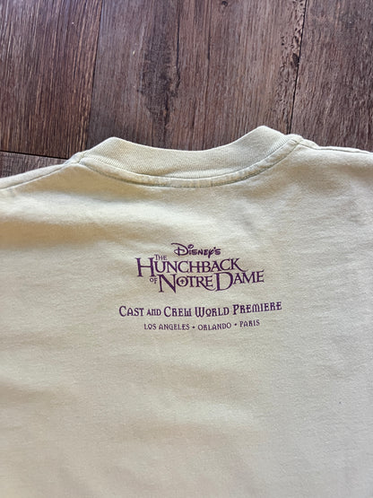 622 -Tan The Hunchback of Notre Dame Sanctuary Cast Premiere Shirt -XL