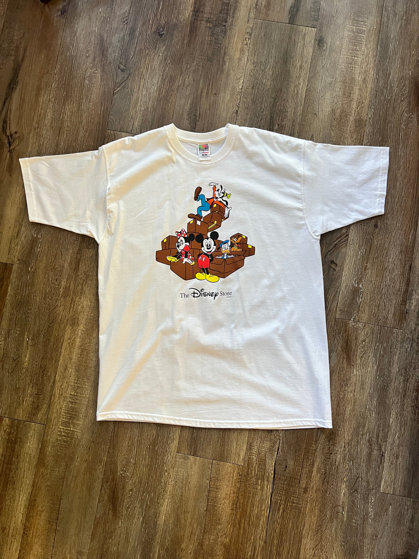 626 -White The Disney Store Opening Team Tee - XL