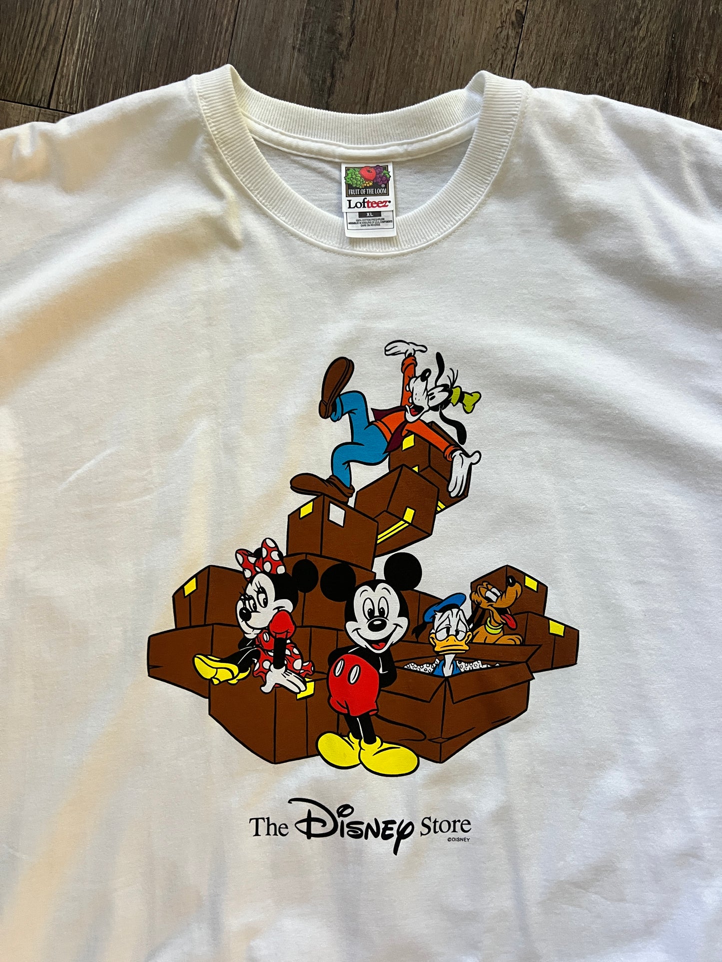 626 -White The Disney Store Opening Team Tee - XL