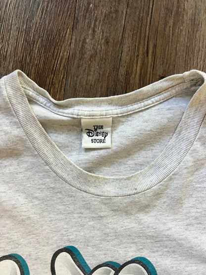 633 -Heather Grey Mickey Mouse A Sign of Good Character Sleep Shirt - OSFA