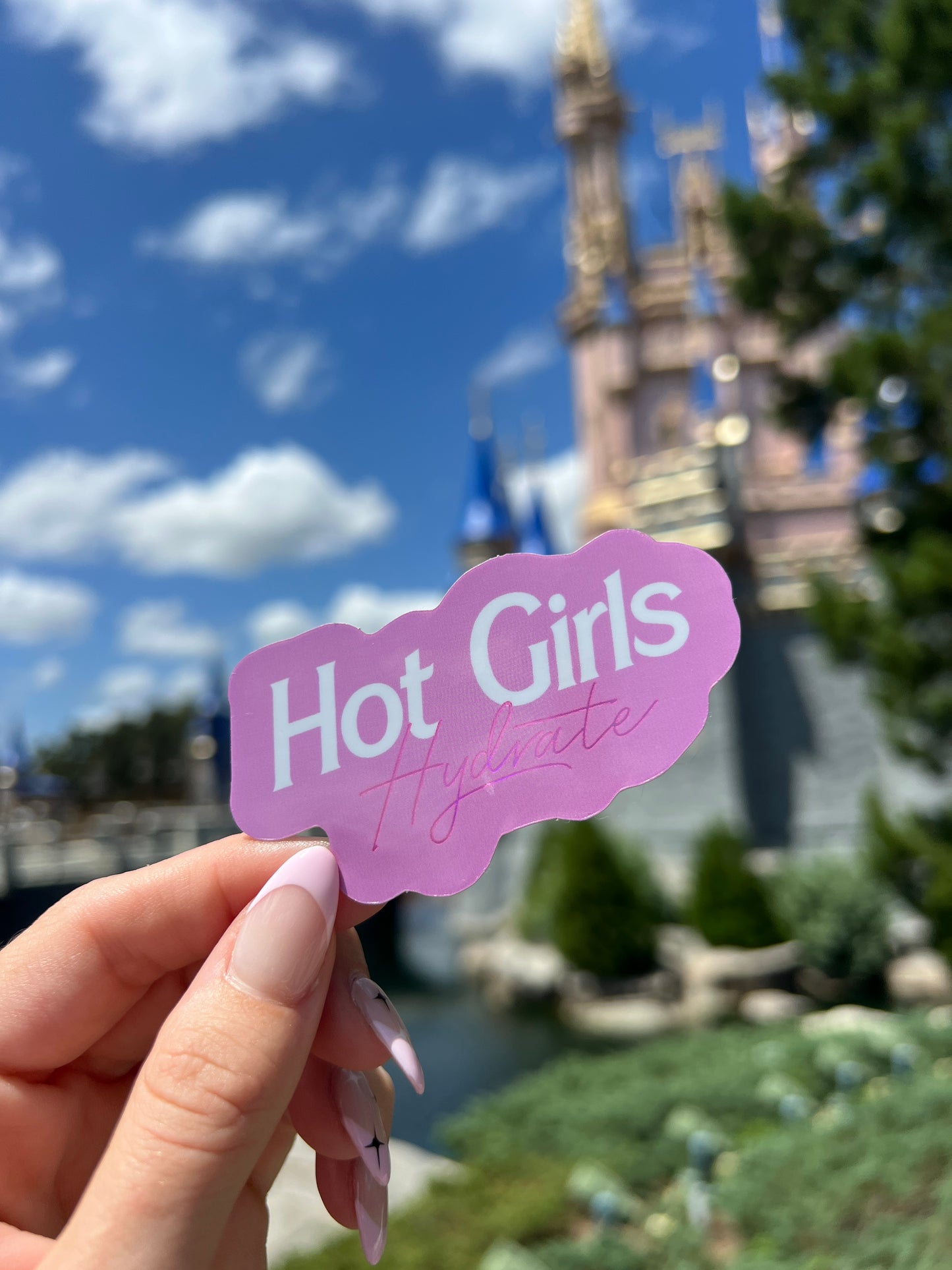 Hot Girls Hydrate Sticker