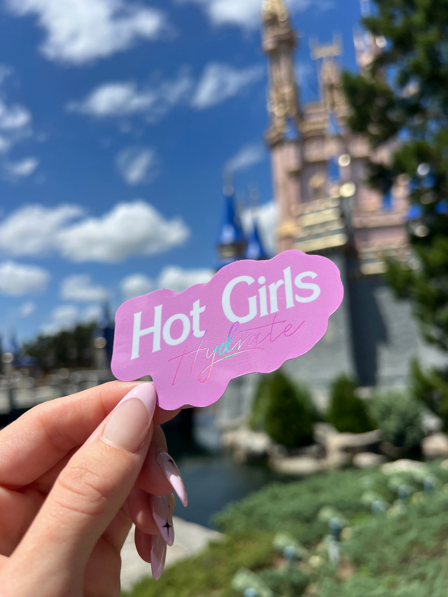 Hot Girls Hydrate Sticker