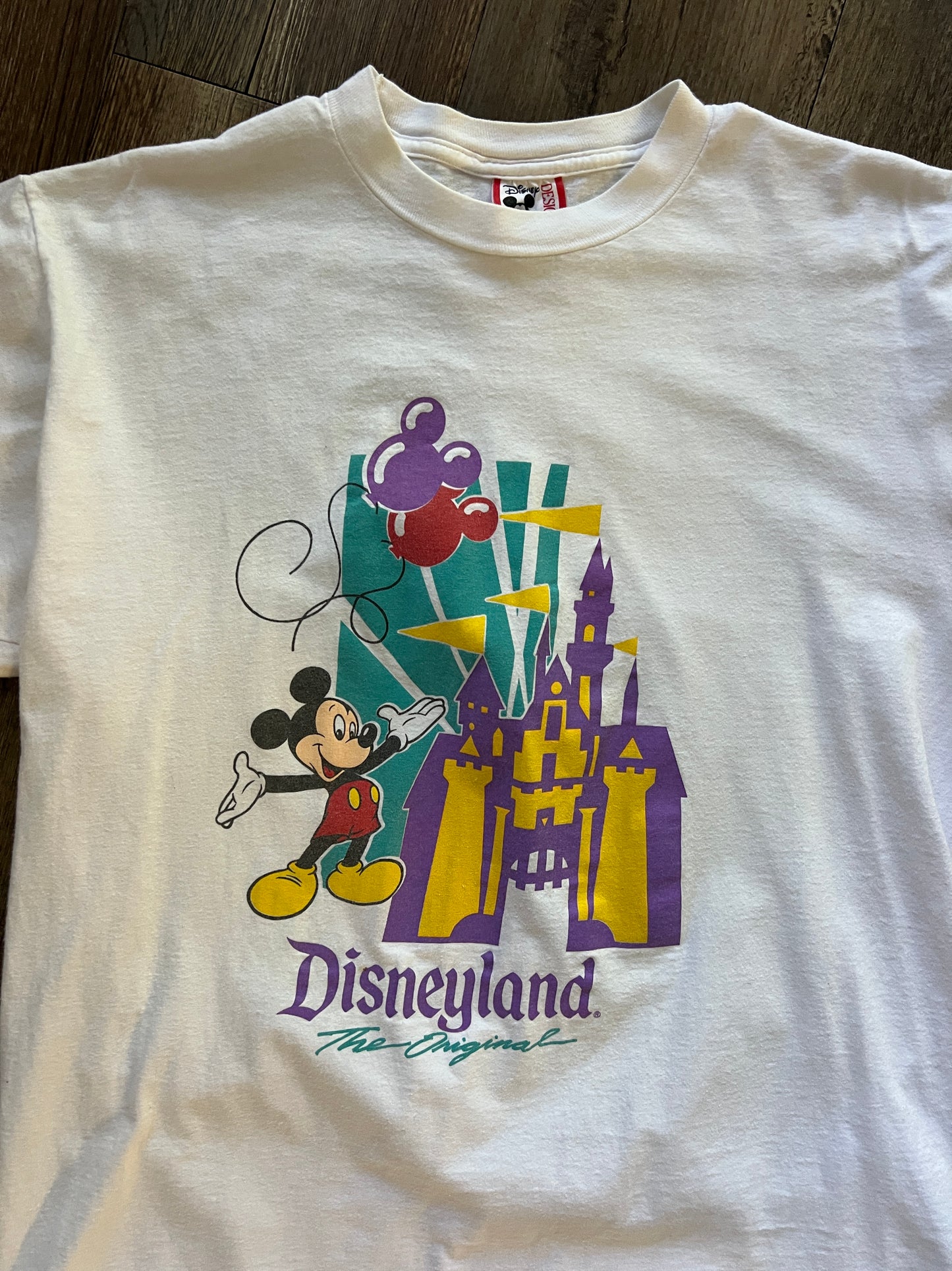649 -White Disneyland The Original Tee - XL