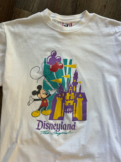 649 -White Disneyland The Original Tee - XL