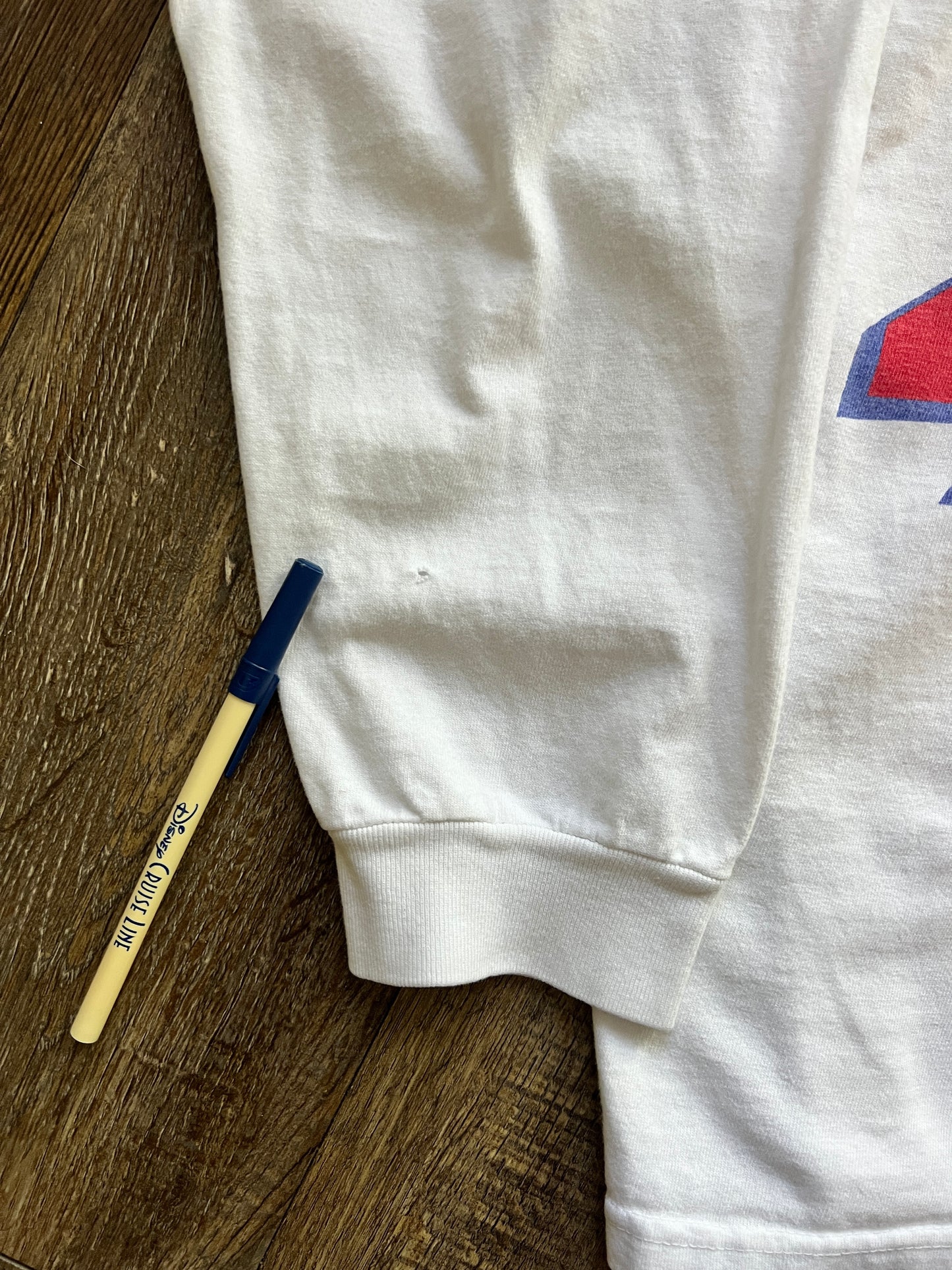 654 -White 40 Years of Adventure Indiana Jones Disneyland Long Sleeve - OSFA