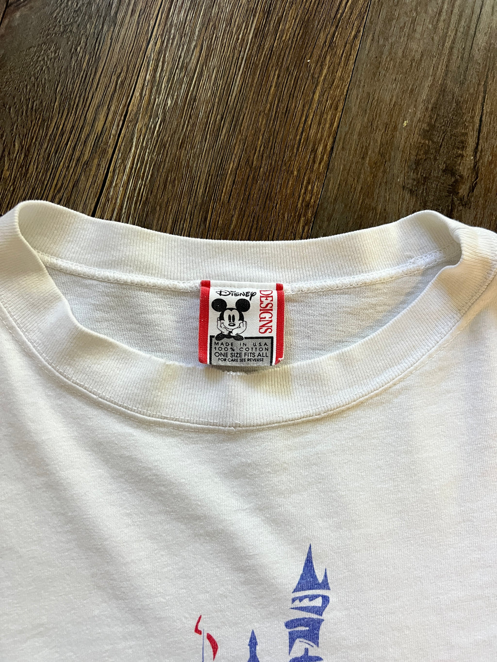 654 -White 40 Years of Adventure Indiana Jones Disneyland Long Sleeve - OSFA