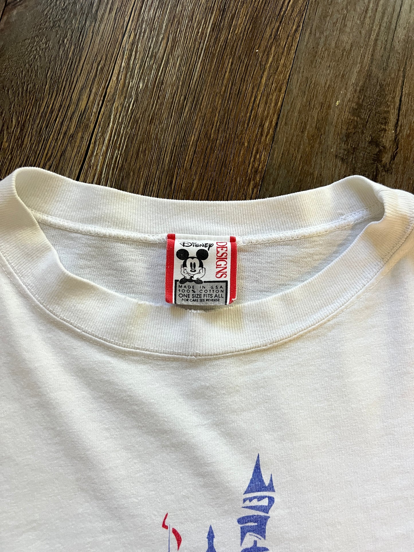 654 -White 40 Years of Adventure Indiana Jones Disneyland Long Sleeve - OSFA