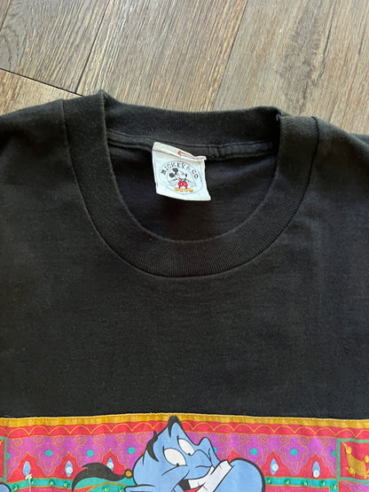 666 -Black Genie, Aladdin, & Jasmine Tapestry Tee - 2X