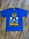 670 -Blue I Survived Tower of Terror Mickey Lightning Tee - M