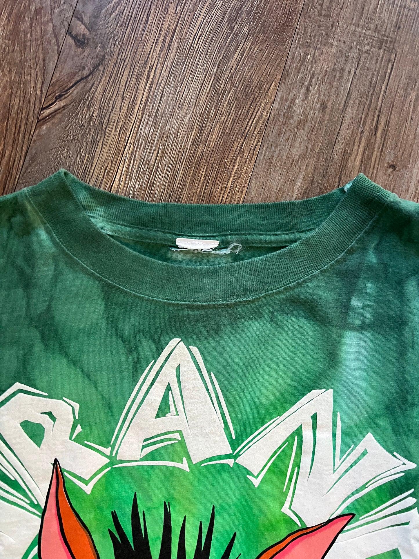 678 -Green Tie-Dye Grand Pumbaa Tee - OSFA