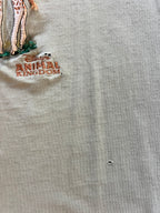 680 -Sage Embroidered Anima Kingdom Giraffe Tee - 2X