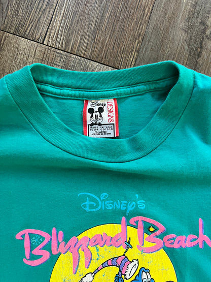 681 -Teal Blizzard Beach Skater Gator Tee - XL