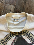 684 -Tan Pirates of the Caribbean WDW Logo Pirate Skull & Crossbones Tee - XL