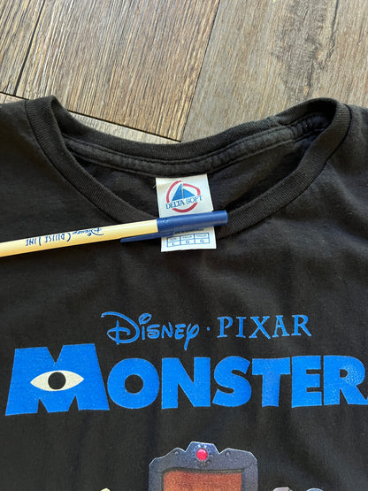 685 -Black Monsters Inc Sulley & Mike Tee - L