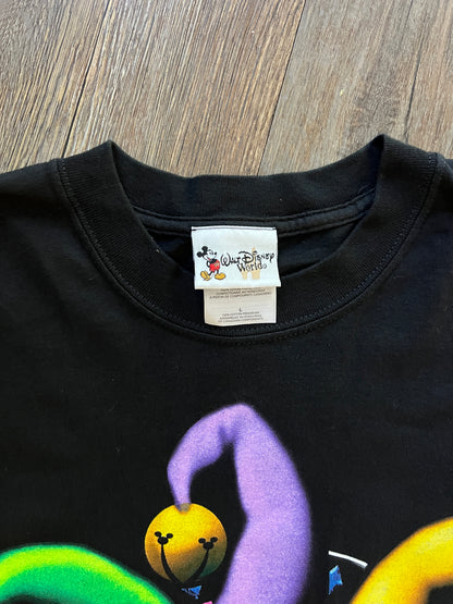 688 -Black Port Orleans Resort Jester Hat Tee - L