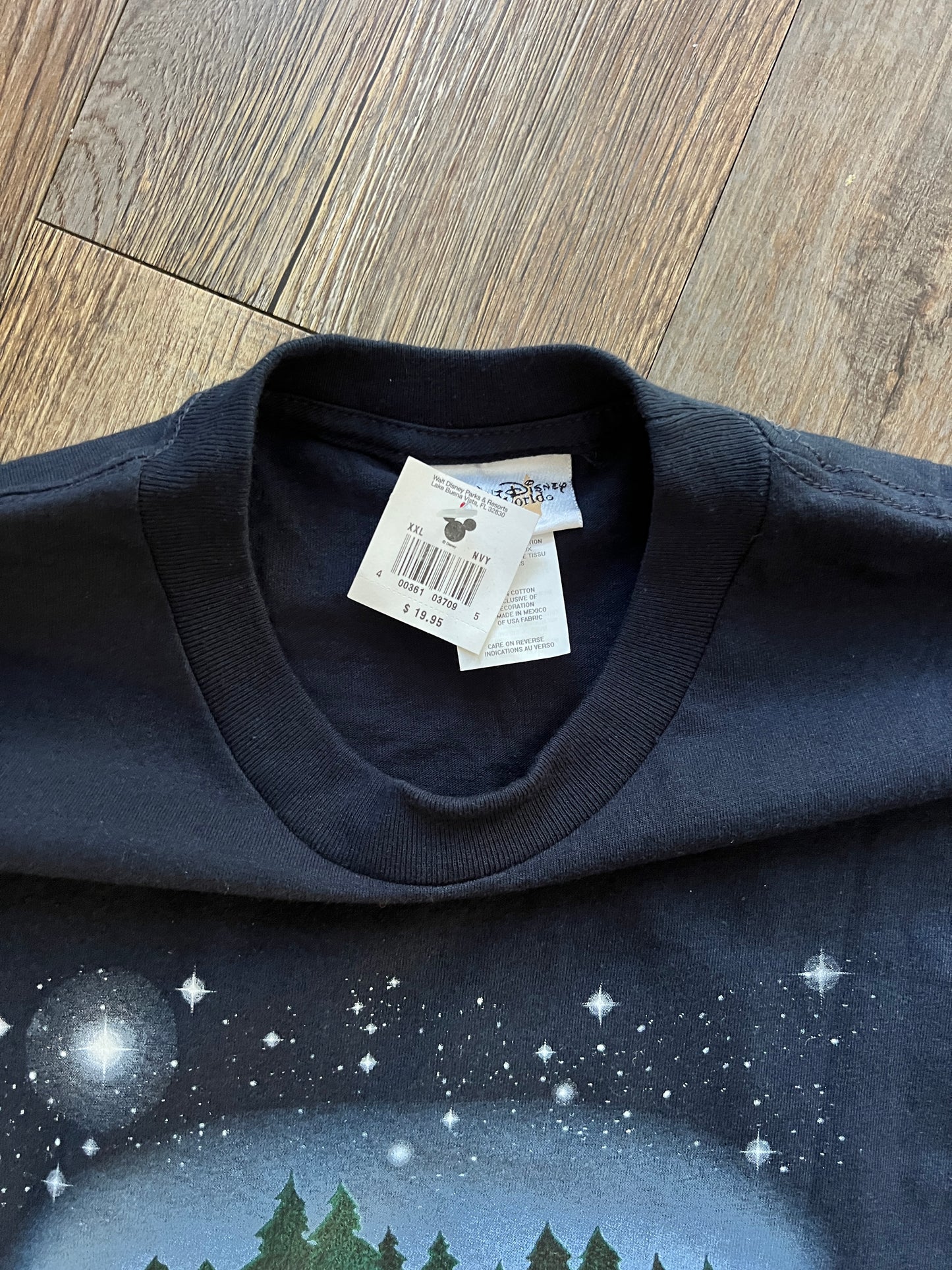 693 -Navy Fort Wilderness Campfire Tee NWT - 2X