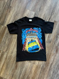 695 -Black I Survived Tower of Terror Drop Tee - M