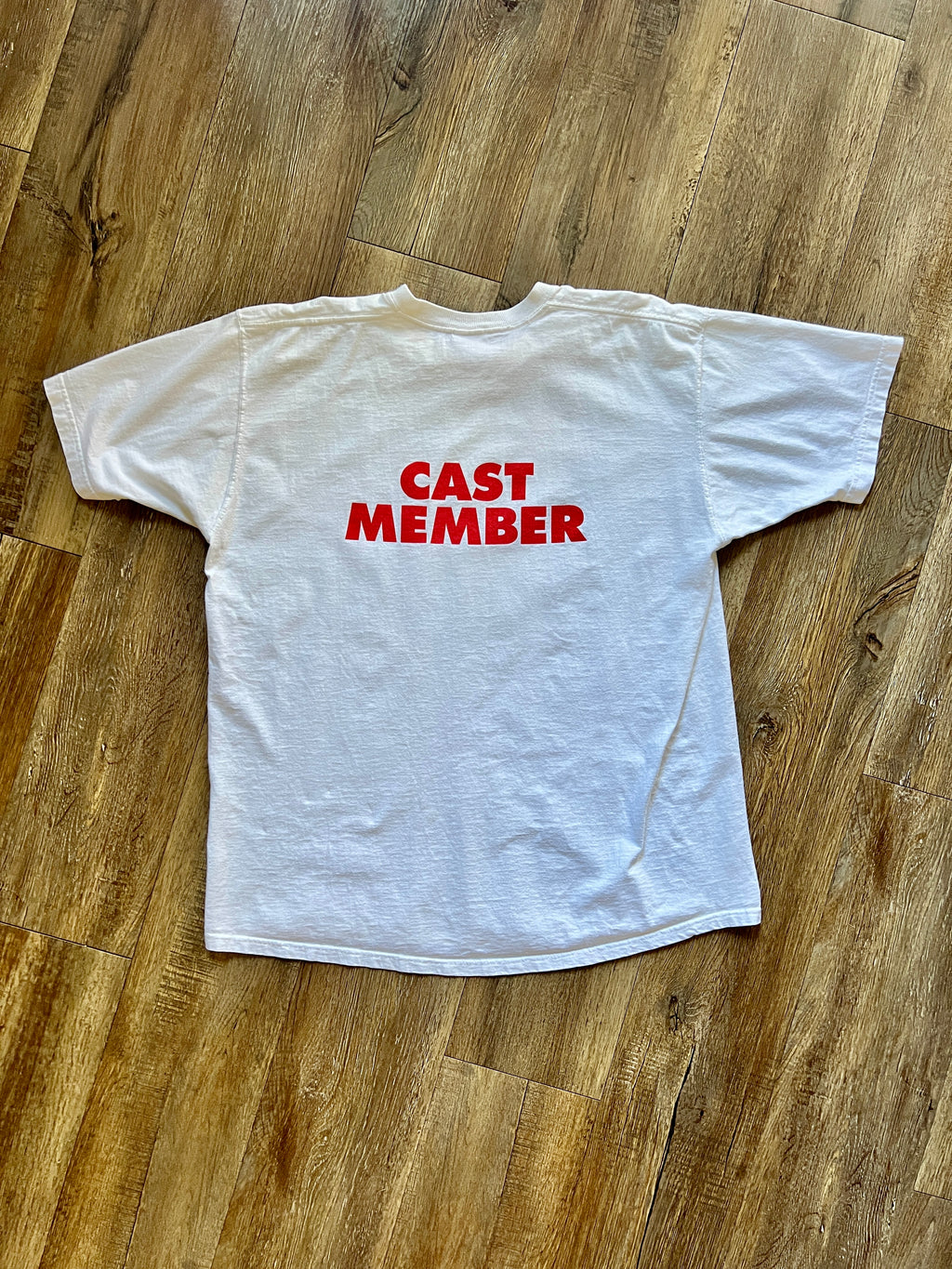 1201 -White Toy Story 2 The Disney Story Cast Member Promo Shirt - XL