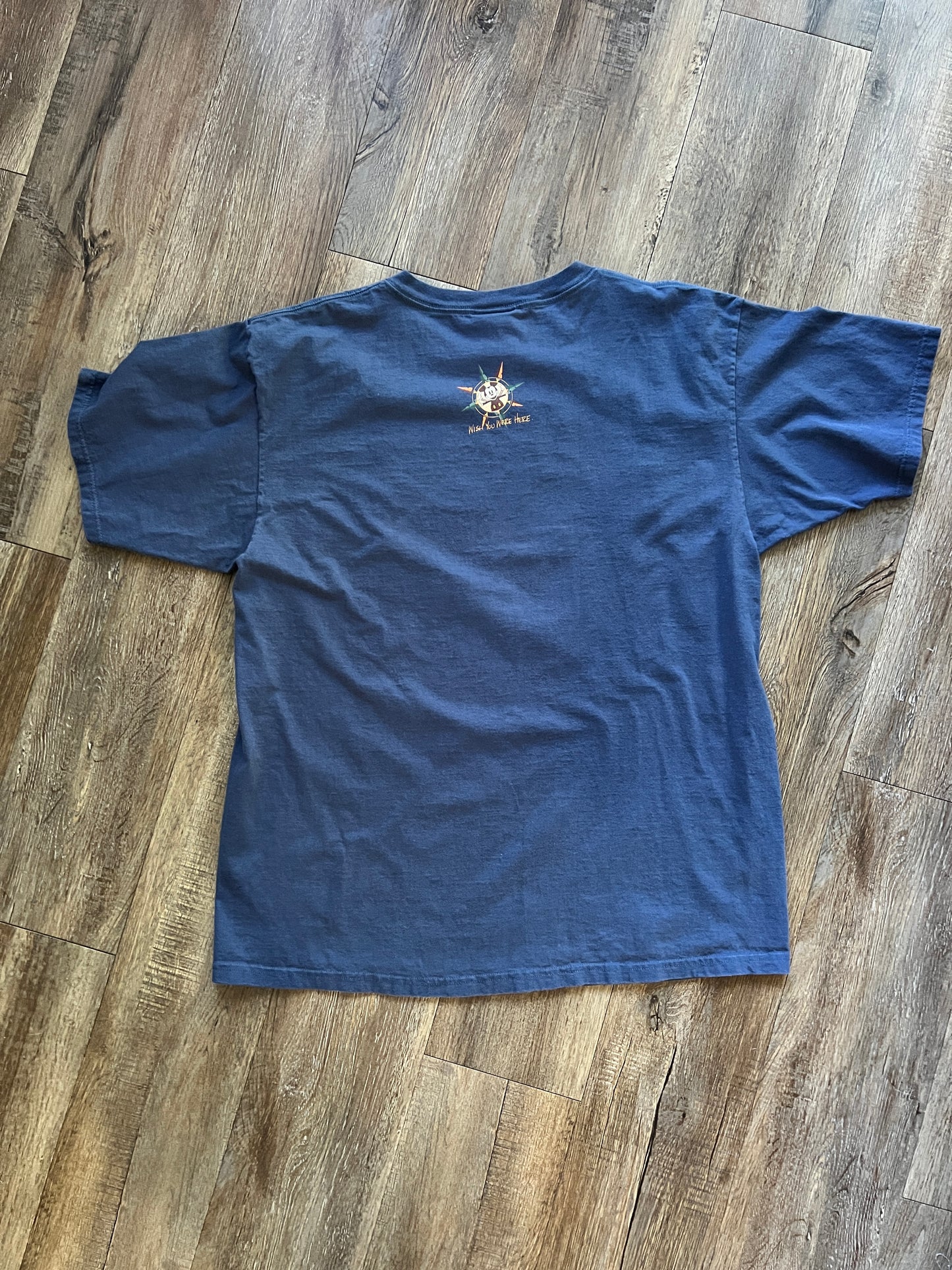 705 -Navy WDW Tour 4 Parks Compass Tee - XL