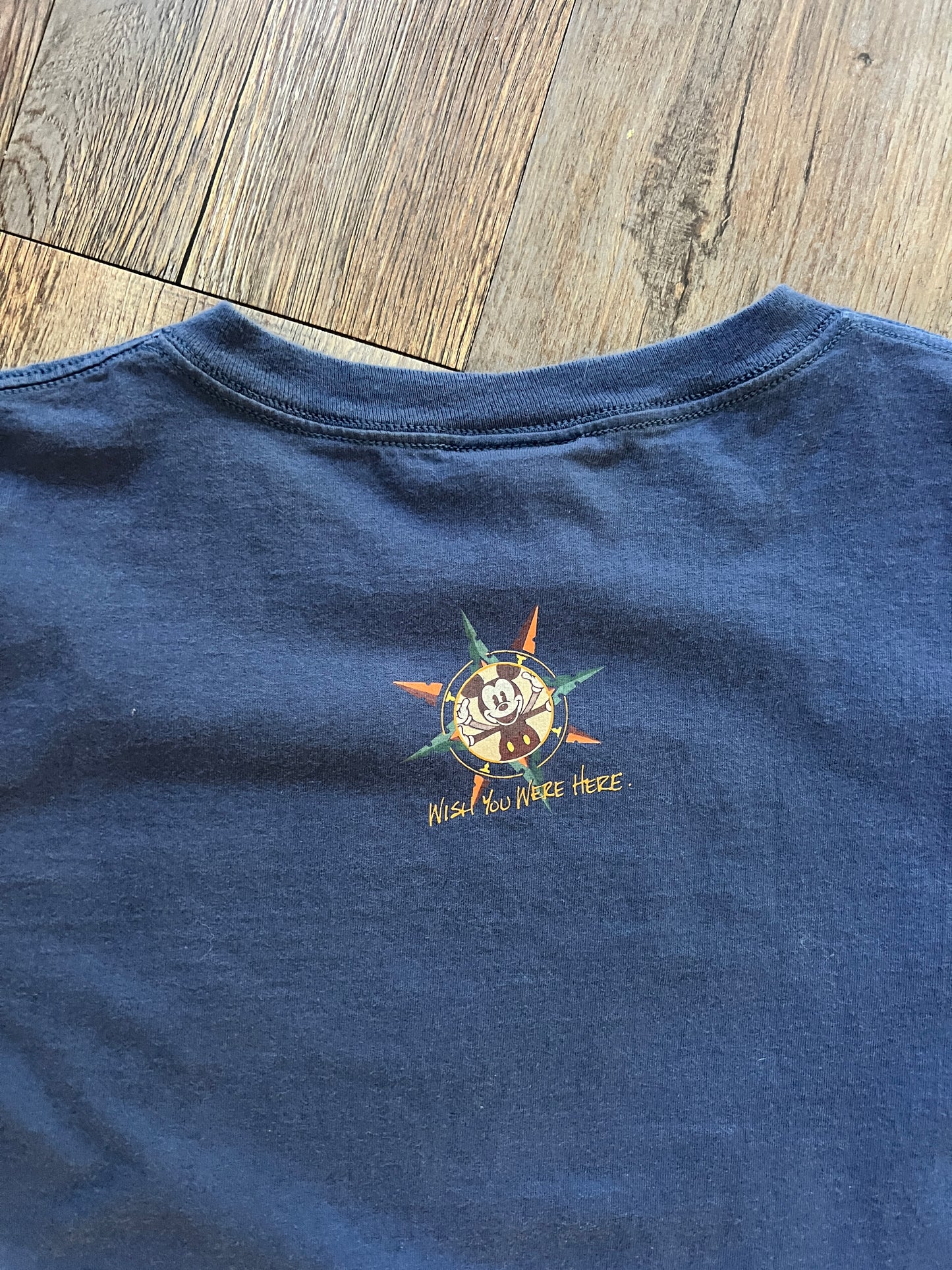 705 -Navy WDW Tour 4 Parks Compass Tee - XL
