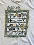 1202 -White The Hunchback of Notre Dame Character Shirt - NT / L