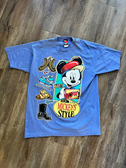 706 -Blue Mickey's Style Tee - OSFA