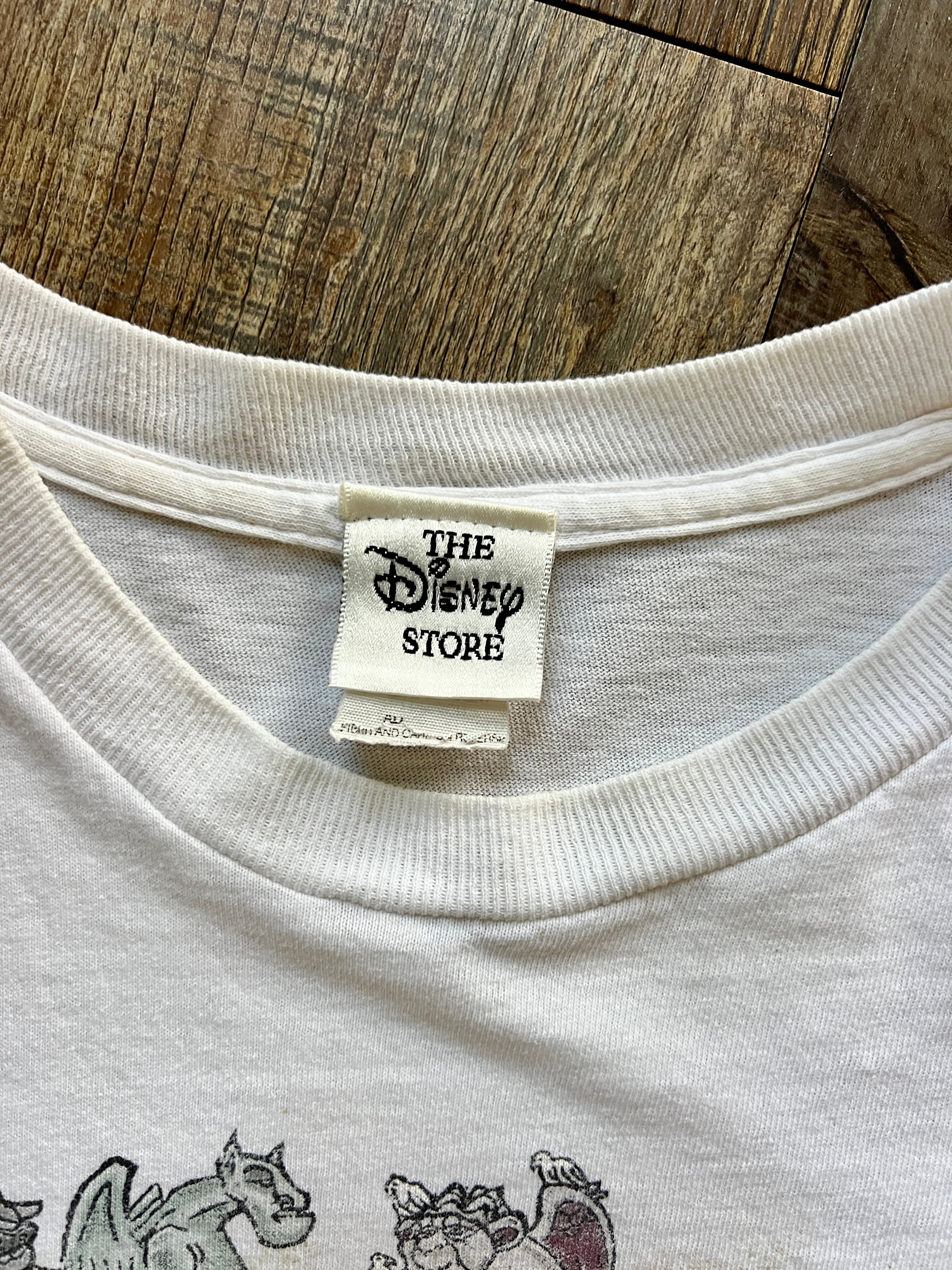 1202 -White The Hunchback of Notre Dame Character Shirt - NT / L