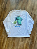 1205 -White Monsters Inc. Promo Shirt - XL