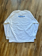 1205 -White Monsters Inc. Promo Shirt - XL