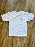 1207 -White 1995 EPCOT AT&T Rewards Shirt - L