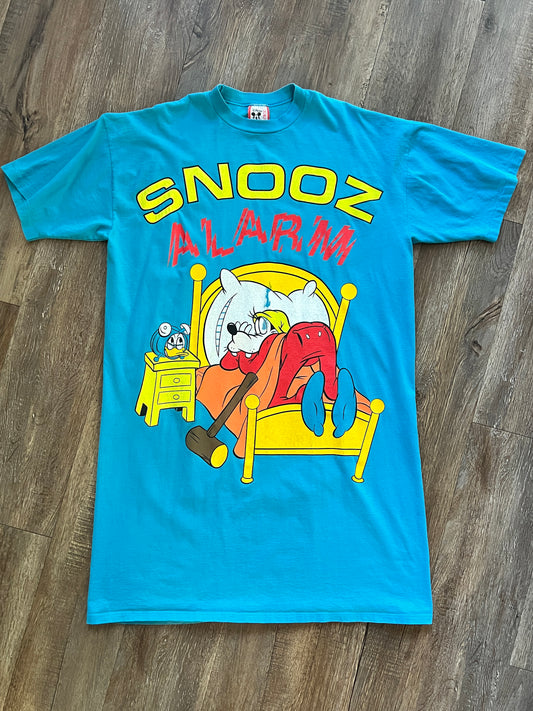 713 -Blue Goofy Snooz Alarm Sleep Shirt - OSFA