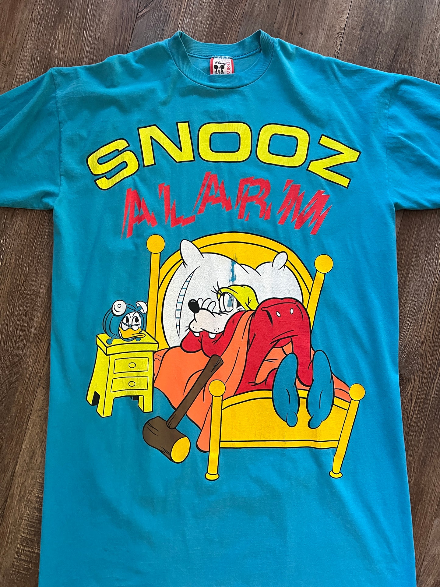 713 -Blue Goofy Snooz Alarm Sleep Shirt - OSFA