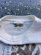 1432 - White Embroidered 1998 DAK Asia Opening Day Tee - L