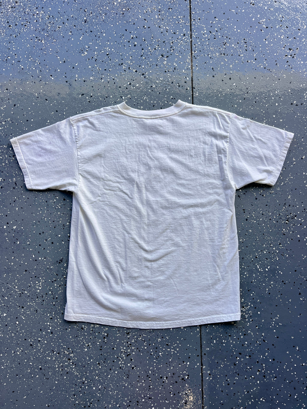 1432 - White Embroidered 1998 DAK Asia Opening Day Tee - L