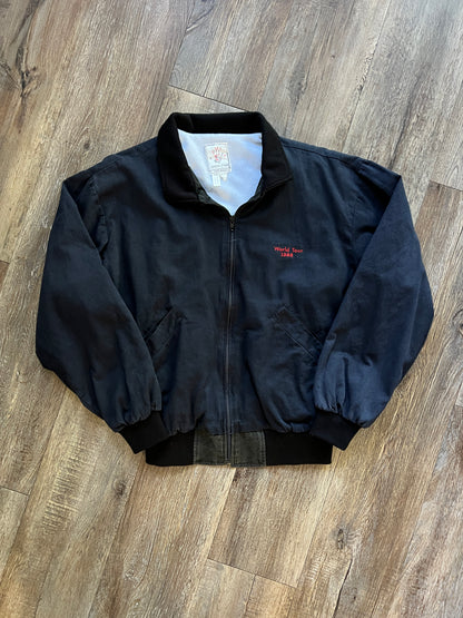 716 -Black Disney Store 1988 World Tour Jacket - S