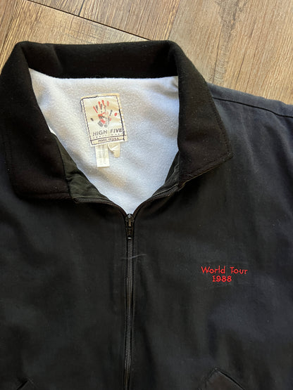 716 -Black Disney Store 1988 World Tour Jacket - S