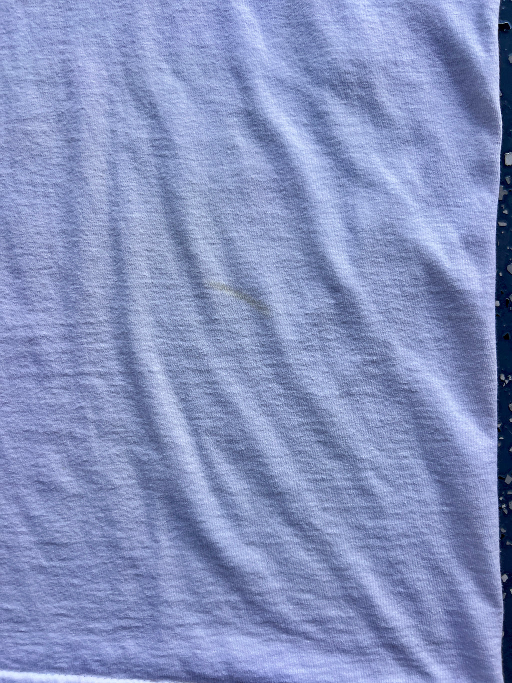 1413 - White Huinchback of Notre Dame Fleur de Lis Tee - M