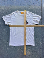 1413 - White Huinchback of Notre Dame Fleur de Lis Tee - M
