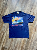 1216 - Navy Ahoy Cast Members! DCL Shirt - L