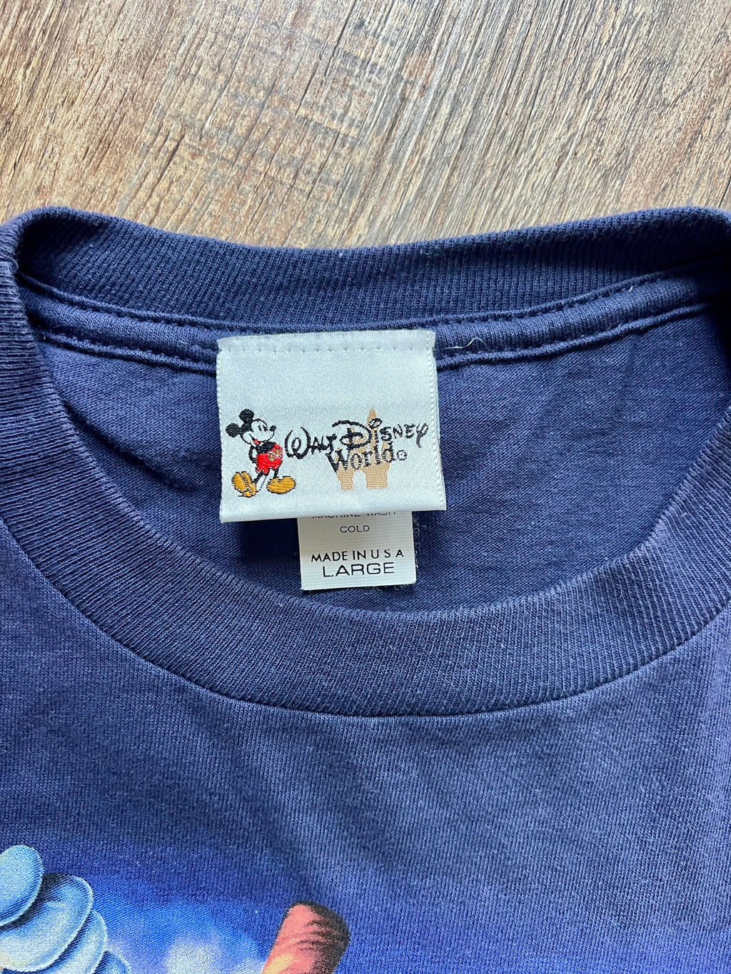 1216 - Navy Ahoy Cast Members! DCL Shirt - L