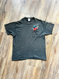 1221 -Black Embroidered Sorcerer Mickey Pocket Shirt - NT / XL