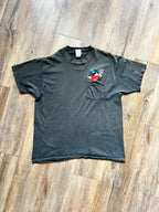 1221 -Black Embroidered Sorcerer Mickey Pocket Shirt - NT / XL